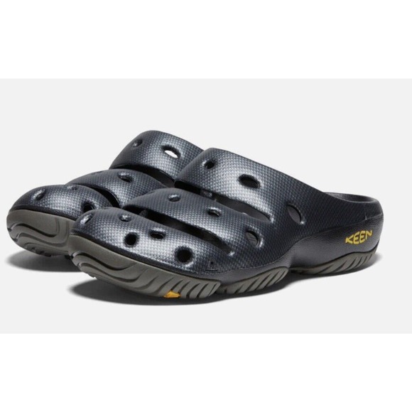 KEEN Yogui Arts Slipper Graphite Slip On Clog Ye Shoes Mens Size 10 FAST SHIP main image 9